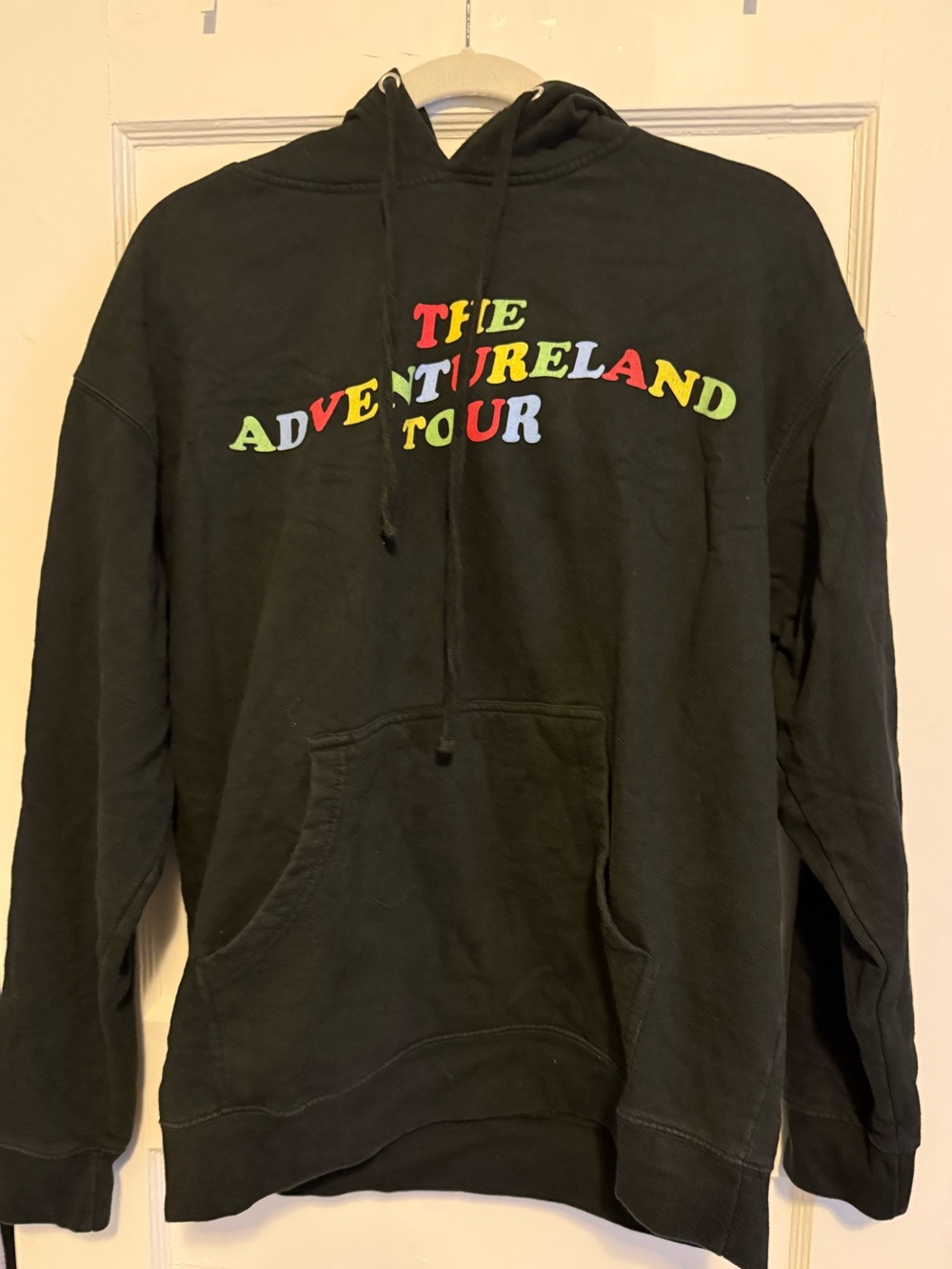 Two Friends Adventureland Tour Black Graphic Hoodie